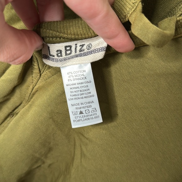 Anthropologie LaBiz Pocket Romper Size 8 - Picture 3 of 7